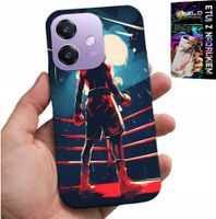 ETUI DO OPPO A40 / A40M - BOKS SPORTY WALKI BOKSERZY WZORY + SZKŁO