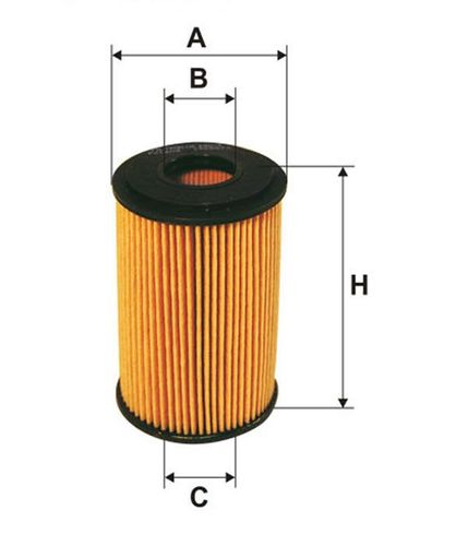 FILTRON filtr oleju OE640/4 - DB A140/160/190 M166 7/97-> na Arena.pl