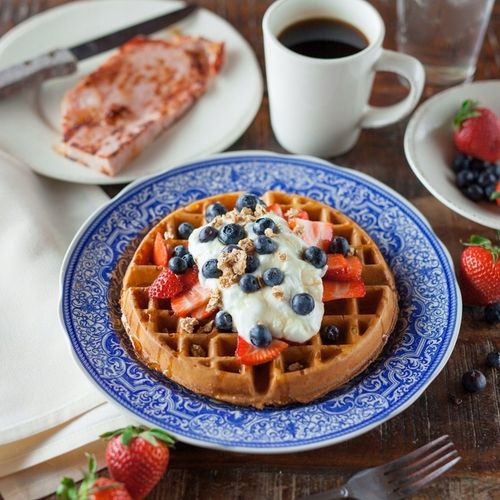 CIASTO NA GOFRY 2,5kg Gotowa mieszanka do gofrów chrupiące szybkie na Arena.pl