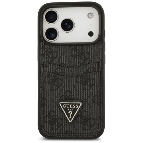 Etui Guess 4G Double Card Triangle do iPhone 17 Pro czarny na Arena.pl