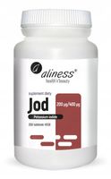 Jod 200mcg/400mcg 200 tabl. Aliness jodek potasu