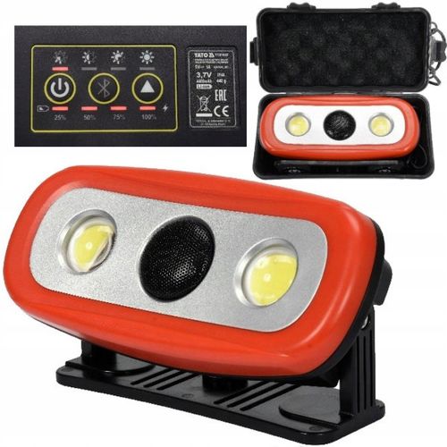 REFLEKTOR LAMPA LED GŁOŚNIK BLUETOOTH POWERBANK na Arena.pl