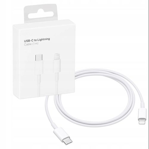 SZYBKA ŁADOWARKA DO IPHONE KOSTKA 20W + KABEL 1M / USB-C - IPHONE LIGHTING na Arena.pl