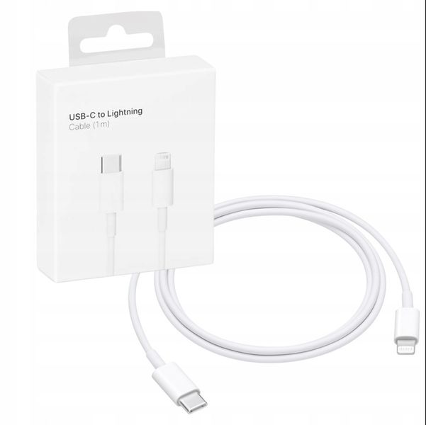 SZYBKA ŁADOWARKA DO IPHONE KOSTKA 20W + KABEL 1M / USB-C - IPHONE LIGHTING zdjęcie 2