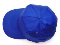 czapka ochronna z daszkiem, drelichowa cb blue/grey - bhp cza-blue
