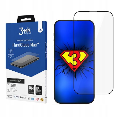 Apple iPhone 14 Plus - 3mk HardGlass Max Black na Arena.pl