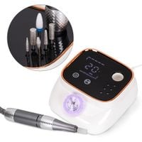 Frezarka do paznokci 50W do manicure pedicure biała 113 45 000 obrotów