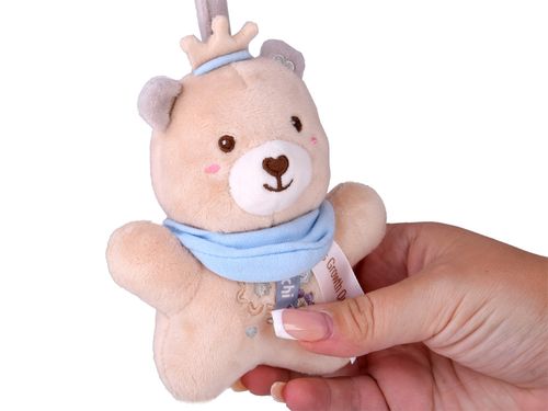 MIŚ GRYZAK Z GRZECHOTKĄ  ZAWIESZKA DO ŁÓŻECZKA DLA MALUSZKA na Arena.pl