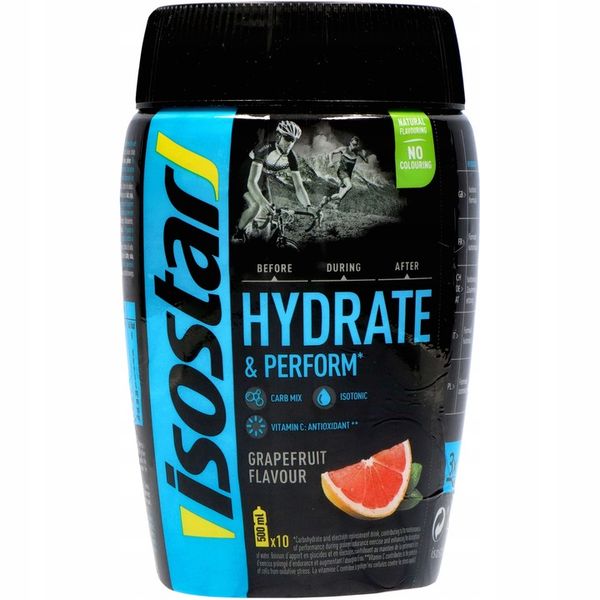 ISOSTAR KONCENTRAT 400g NAPÓJ IZOTONIK WITAMINA C zdjęcie 1