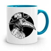 Kubek Błękitny Dla Doktora Lekarz Medyk Plaga Z Nadrukiem Ze Zdjęciem