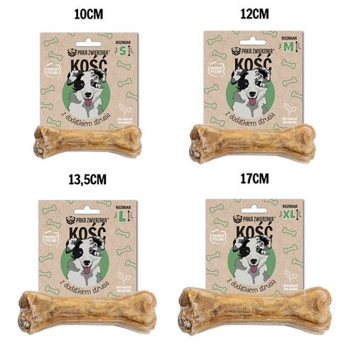Paka Zwierzaka Kość Z Dodatkiem Strusia Xl 17Cm na Arena.pl