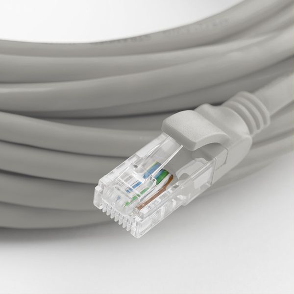 Qoltec Kabel Patchcord UTP CAT6 100m 1Gb/s Szary zdjęcie 5