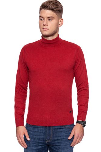 LEE ROLL NECK KNIT RED RUNNER L84PAHDJ M na Arena.pl