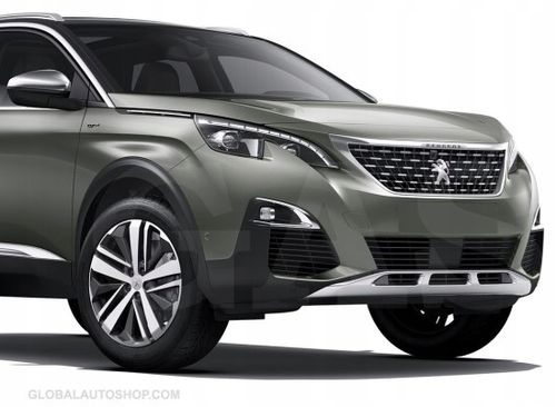PEUGEOT 3008 II - Listwy CHROM GRILL atrapa Tuning na Arena.pl