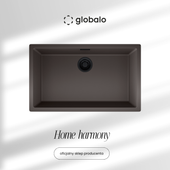 Zlewozmywak AURILIO 80.1 DARK CHOCOLATE Clean Tech