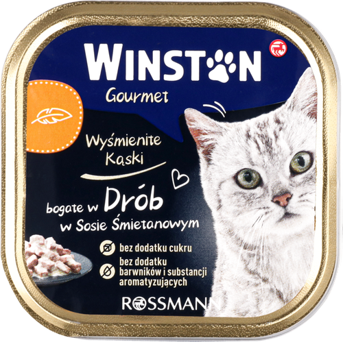 WINSTON MOKRA KARMA DLA KOTÓW Z INDYKIEM W SOSIE na Arena.pl