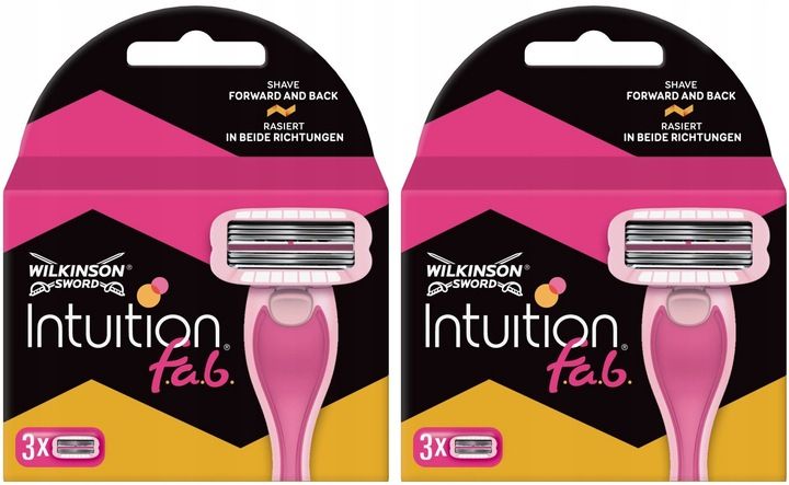 6x Wkłady WILKINSON Intuition f.a.b. zdjęcie 1
