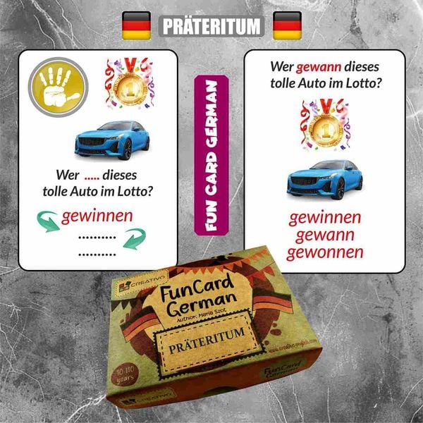 Fun Card German. Präteritum zdjęcie 2