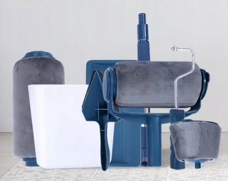 WAŁEK DO MALOWANIA NIEKAPIĄCY ZESTAW MALARSKI 4w1 WAŁEK NIEKAPEK na Arena.pl