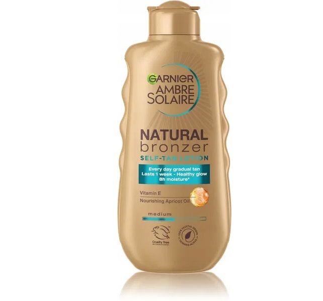 garnier natural bronze medium krem samoopalający 200 ml zdjęcie 1