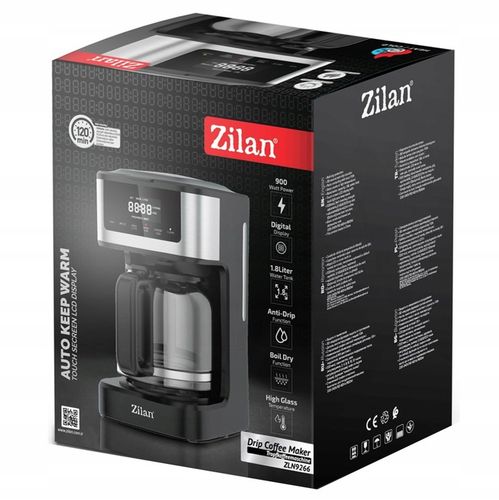 EKSPRES DO KAWY PRZLEWOWY 900W 1,8L PANEL DOTYKOWY na Arena.pl