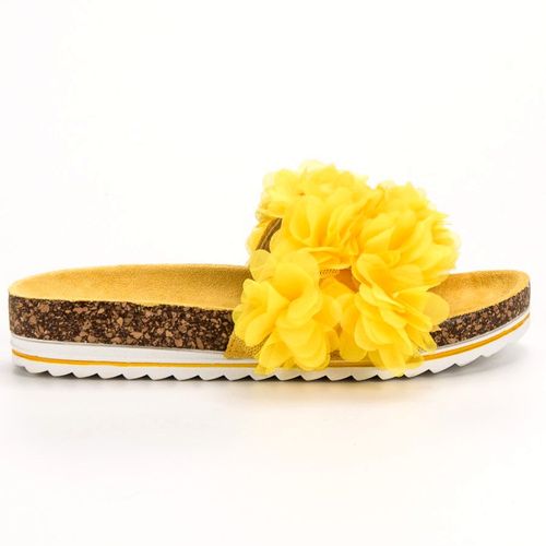 Modne Żółte Klapki r.40 na Arena.pl