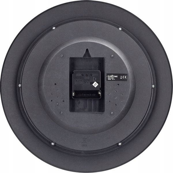 Zegar ścienny sterowany radiowo temperatura 34cm zdjęcie 3