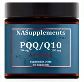 PQQ + Koenzym Q10 Duża Dawka Na Dwa Miesiące