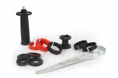 OSŁONA PRZECIWPYŁOWA DO SZLIFIERKI BRUZDOWNICA 125 ADAPTERY KLUCZ na Arena.pl