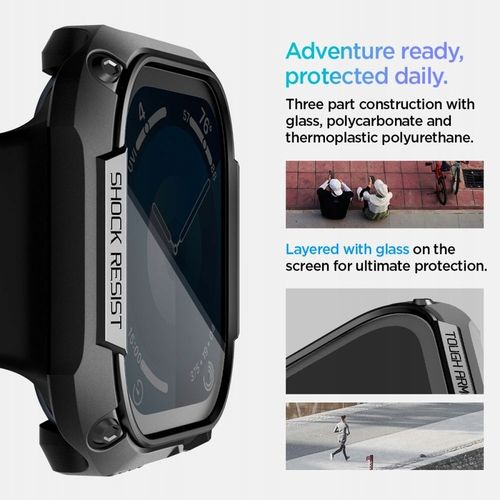 SPIGEN TOUGH ARMOR APPLE WATCH 10 (46 MM) BLACK na Arena.pl