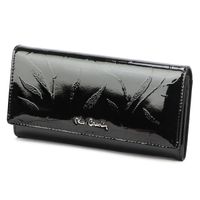 Skórzany damski portfel w liście od Pierre Cardin