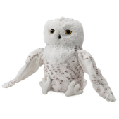 Pluszak Puchacz Sowa pacynka maskotka miś 25 cm IKEA SKOGSDUVA biały