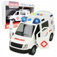 Auto Karetka Pogotowia z Otwieranymi Drzwiami Dźwięki Światła Ambulans A