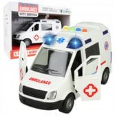 Auto Karetka Pogotowia z Otwieranymi Drzwiami Dźwięki Światła Ambulans A