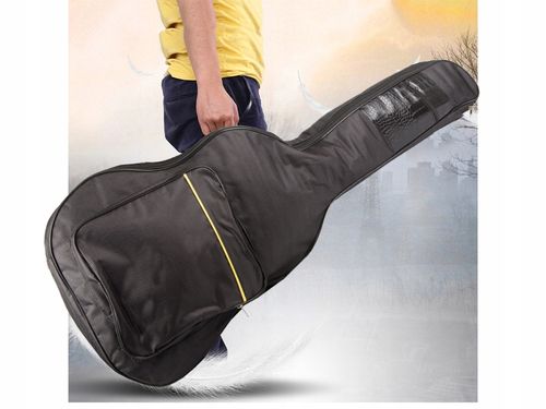 POKROWIEC NA GITARĘ KLASYCZNĄ AKUSTYCZNĄ Z KIESZENIAMI SZELKI UCHWYT GITARA na Arena.pl