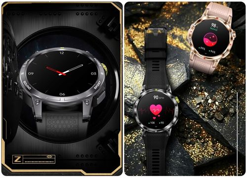 SMARTWATCH DAMSKI Z GPS MENU PL AMOLED 400mAh ROZMOWY CIŚNIENIE PULS SPORT na Arena.pl