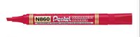 marker perman. śc pentel n860 czerwony (12) 0470