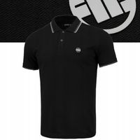 Męska Koszulka Polo Pitbull Polówka kołnierzyk Pique Stripes Regular