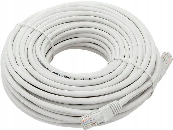 Kabel Lan sieciowy ethernet patchcord utp 30m kat5 zdjęcie 7
