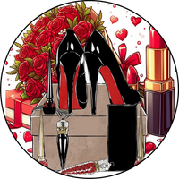 Opłatek na tort Buty Szpilki Whisky Drink Kwiaty Urodziny 18 30 40 50 60