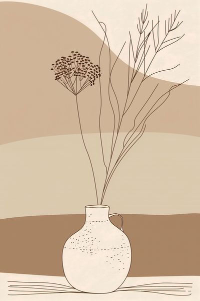 Plakat 20x30cm Kojący Wazon zdjęcie 1