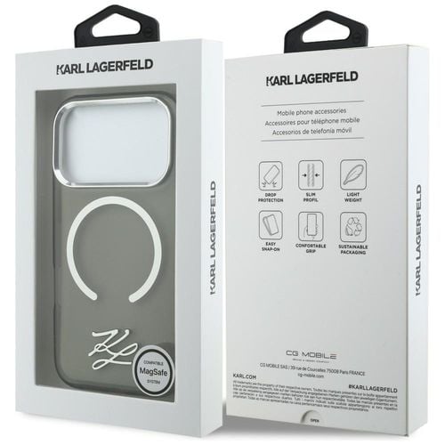 etui karl lagerfeld iml kl script logo   magsafe do iphone 17 pro max na Arena.pl