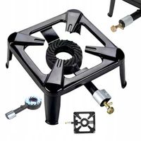 TABORET GAZOWY DUŻY PALNIK ŻELIWNY 30X30 KUCHENKA 7,2kW