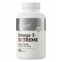 Witaminy kapsułki OstroVit Omega 3 Extreme kwasy omega-3 117 g 90 szt.