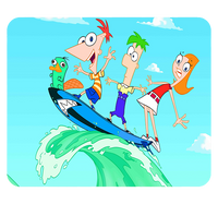 Podkładka pod myszkę Fineasz i Ferb