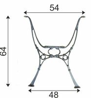 NOGA DO STOLIKA LEKKA - NOGA LEKKA