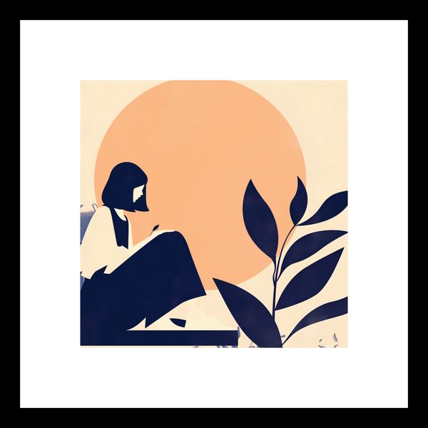 Plakat 20x20cm Kontemplacja zdjęcie 3