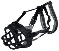 trixie kaganiec muzzle flex silikonowy s czarny