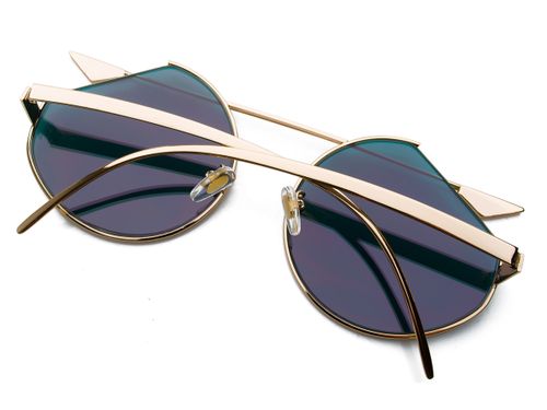 OWALNE lustrzane okulary na Arena.pl