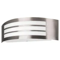 Oprawa architektoniczna LED E27 40W IP44 stalowa do wejścia i na schody